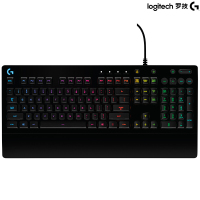 罗技 G213 有线机械键盘RGB背光 黑色
