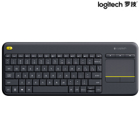 罗技 K400 Plus 无线触控键盘 USB优联接收器 黑色
