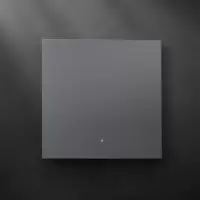 欧瑞博(orvibo) MixSwitch智能控制器 语音遥控无线面板联动触摸式 一键[雅灰]T40W1Z