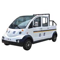 中菲宜达ZYDD5-V5F-A 5座皮卡电动巡逻车工厂小区街道机场车站校园专用巡逻车时尚型