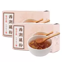 寿全斋 西湖藕粉（红枣莲子）300g/盒*2