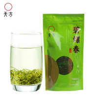 天方茶叶120g袋装碧螺春绿茶 5袋装