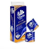 维达(Vinda) 蓝色经典卫生纸 140g*10卷 1提