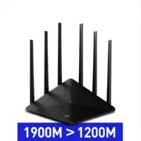 TP-LINK 5G路由器 1900M无线家用双频 千兆端口 光纤宽带WIFI穿墙 WDR7660千兆版