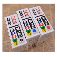 万年盛W-169双头记号笔 黑色 10支/盒