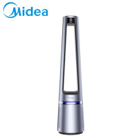 美的 Midea AMS150-CJ无叶风扇智能温感空气净化扇远程送风扇轻音塔扇遥控