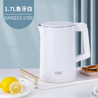 富光电热水壶 烧水壶 大容量家用304不锈钢电热一体自动断电开水壶