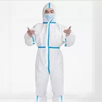 OIMG 防疫服 医用防护服连体带帽全身医护防疫防护服 Y-1421 10套/箱 单位：箱