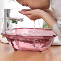 小号欧式透明脸盆