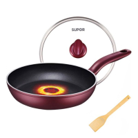 苏泊尔 PJ28K4 溢彩系列 火红点煎锅 28mm 平底煎锅(个)