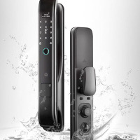 佳文贝尔(JOOBER)指纹锁 M20 雅致黑 全自动指纹锁智能锁密码锁