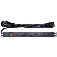 山特(SANTAK)PDU 12位10A国际孔 P-R16-12GB 机柜配电单元机柜插座/插线板/插排/排插/接线板