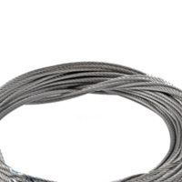 奇艺 钢丝绳 304不锈钢晾衣架晒衣绳 细软钢丝绳 7*19 100米/卷