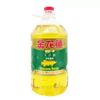 精炼一级金龙鱼非转基因大豆油5L食用油