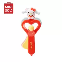 名创优品(miniso) Sanrio Characters三丽鸥手摇扇子夏季可爱扇子[Hello Kitty]