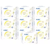 ABC卫生巾日用纤薄棉柔卫生巾240mm*10包共80片姨妈巾 K11