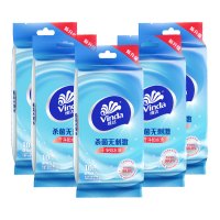 维达(Vinda) 湿巾 VW1009 卫生湿纸巾 单片独立装 10片/包(5包装)