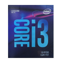 英特尔酷睿 I3 9100盒装CPU