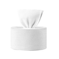 子笙(zisheng) 一次性洗脸巾女洁面巾棉擦脸卸妆棉化妆棉洗面巾抽取湿敷 珍珠纹防尘袋装 4卷