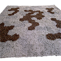 防多波段迷彩伪装网雪地型戎科