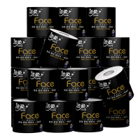 洁柔 Face黑系列有芯卷纸4层140克27卷 JJ168-02（提）