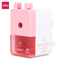 得力0744灵动削笔机 (红)