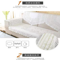 DP 蕾丝沙发巾 全盖靠背巾扶手巾茶几防尘盖布90*90方巾(2片)