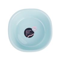 茶花(CHAHUA) 精益方盆-L A03003 塑料脸盆 加厚银离子 宝宝洗脸盆 婴儿盆 (颜色随机)