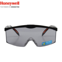 霍尼 韦尔100211 S200A防护眼镜 灰色镜片 黑色镜框 耐刮擦眼镜
