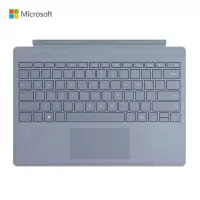 微软 Surface Pro 特制版 专业键盘盖 冰晶蓝