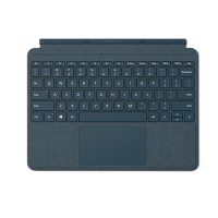 微软 Surface Go 专业键盘 盖灰钴蓝