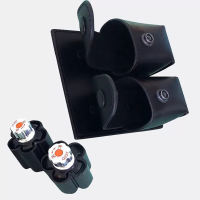 未易 新款10mm转轮快速装弹器双排牛皮套快拔套左轮腰部皮套塑料套