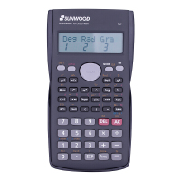 三木(SUNWOOD)效率王 系列 多功能函数科学计算器/适用于初高中生/附两个LR44纽扣电池 黑色 P49