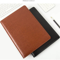 多功能A4皮质活页文件夹 皮质活页带计算器 5个装