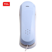 TCL HA868(9A) 电话机座机 固定电话 小挂机 面包机 壁挂电话(冰蓝)