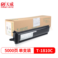 天威 T-1810C-5K墨粉盒 适用东芝TOSHIBA 181 182 211碳粉242 212墨粉