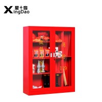 星岛消火栓箱灭火箱室外放置组合建筑工地消防柜宾馆柜器材柜展示1.6米防爆消防柜