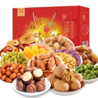 WT花蜜家团圆组合版干果坚果组合 1090g/盒
