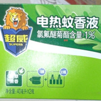 超威电热蚊香液驱蚊液家用