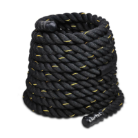 甩绳战绳格斗绳体能锻炼UFC专业体能训练绳 MMA格斗训练绳 健身大绳甩绳力量绳战绳 9米长 38mm直径