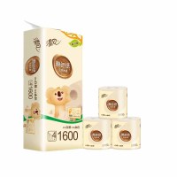 清风 卷纸 原色纸4层160g 10卷1提1600克