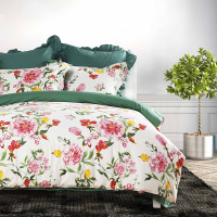 Dohia多喜爱 全棉简约套件 花舞轻盈