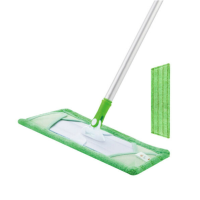 3M思高超轻灵动全铝洁地擦，绿/银白