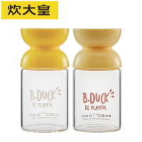 炊大皇(COOKER KING)B.Duck小黄鸭调料罐150ml高硼硅玻璃萌趣可爱耐热耐高温撒料均匀TL01XHY