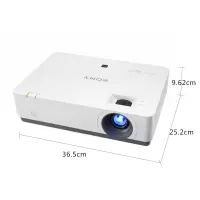 索尼(SONY)VPL-EX570商务教育办公投影机 教学会议投影 家用高清投影仪 4200流明