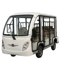 中菲宜达ZYDD8-A8F 3排8座封闭电动观光车景区校园售楼处专用场区接待用电动车舒适型