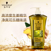 施华蔻 生姜精华修护头皮去屑净澈洗发露600ml 蓬松控油洗发水 nfh