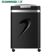 三 木 5级保密办公商用碎纸机 连碎7张 22L 可碎订书钉