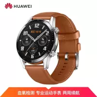 HUAWEI WATCH GT2 华为手表 运动智能手表 两周长续航/蓝牙通话/血氧检测/麒麟芯片 46mm 单个价