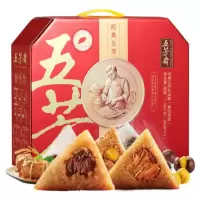 五芳斋 粽子礼盒 端午节送礼嘉兴特产 经典五芳礼品粽1680g